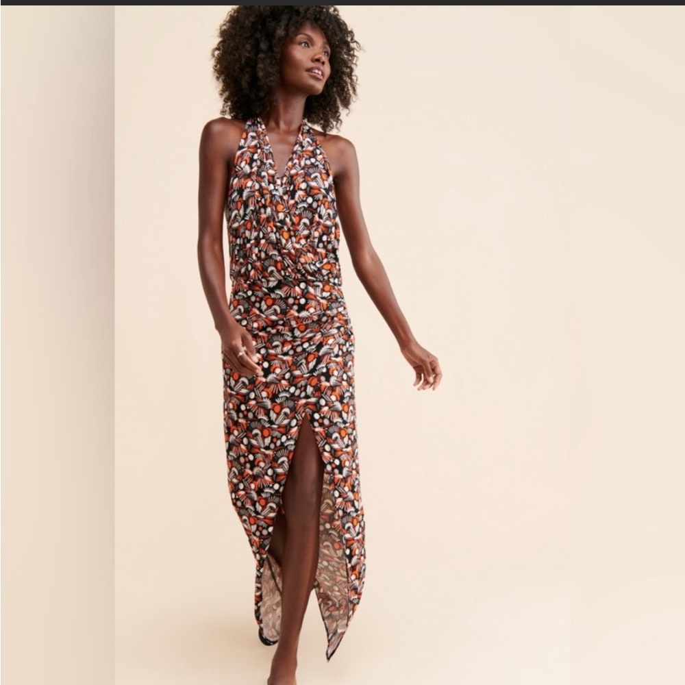 NWT Free People Daria Black Combo Dress